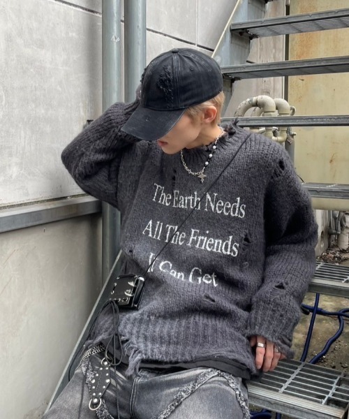 XU（エックスユー）の「ストリートファッション XU エックスユー damage cap ダメージキャップ 帽子 デニムキャップ ブラックキャップ 黒キャップ 韓国ファッション 韓国 ストリート（キャップ・メンズ・ブラック・ONE SIZE）」の18枚目の写真