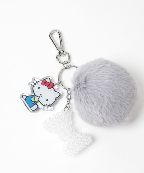 HELLO KITTY】ファーチャーム 135065（キーホルダー）｜Me%（ミィ
