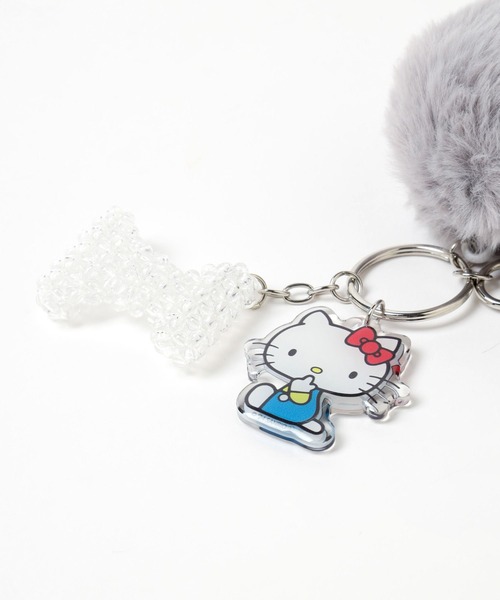 HELLO KITTY】ファーチャーム 135065（キーホルダー）｜Me