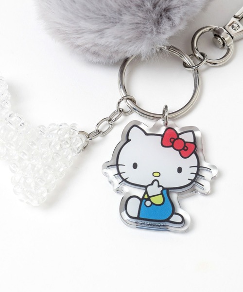 HELLO KITTY】ファーチャーム 135065（キーホルダー）｜Me