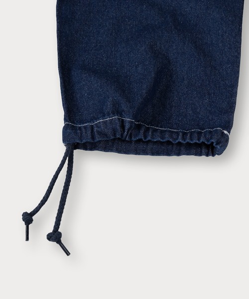 SlashDate(スラッシュデイト)の「【0】10.5oz ワイドシルエット デニムイージー カーゴパンツ ワイドテーパード ケミカルウォッシュ(カーゴパンツ・メンズ・ブラック系その他/ワンウォッシュ/ブラック/ケミカルウォッシュ/ライトインディゴブルー・M/L/XL)」の16枚目の写真