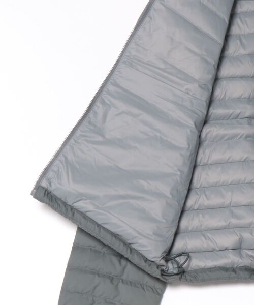 ORCIVAL（オーシバル）の「ROUND NECK BLOUSON（ダウンジャケット/コート・レディース・チャコールグレー・1/2）」の3枚目の写真