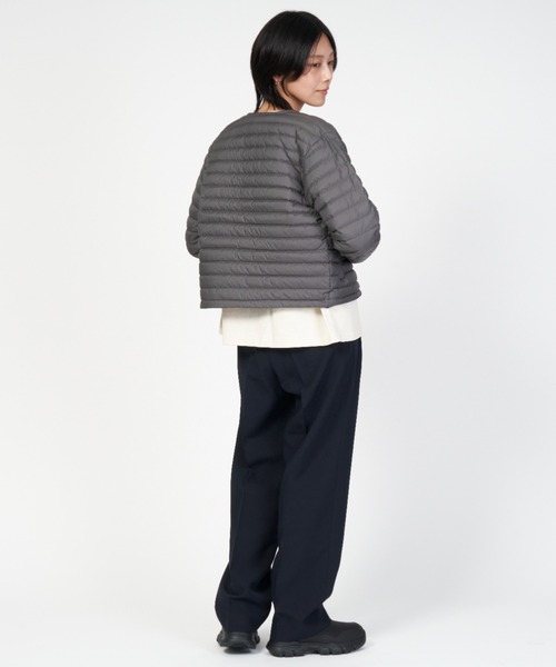 ORCIVAL（オーシバル）の「ROUND NECK BLOUSON（ダウンジャケット/コート・レディース・チャコールグレー・1/2）」の10枚目の写真