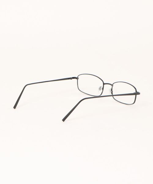 BARELY BLUE（ベアリーブルー）の「【 BARELY BLUE / ベアリーブルー 】 スクエア クリア レンズ メガネ ユニセックス（メガネ・レディース・ゴールド/ブラック/シルバー・FREE）」の9枚目の写真