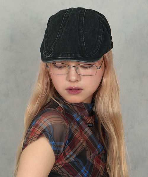 BARELY BLUE（ベアリーブルー）の「【 BARELY BLUE / ベアリーブルー 】 スクエア クリア レンズ メガネ ユニセックス（メガネ・レディース・ゴールド/ブラック/シルバー・FREE）」の18枚目の写真