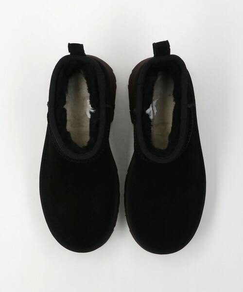 UGG(アグ)の「<UGG>クラシック ウルトラ ミニ ニュー ハイツ ブーツ(ブーツ・レディース・モカ/ブラック・5/8/6/7)」の6枚目の写真