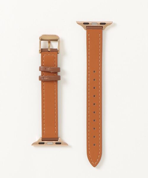 CALIFORNIA OUTFITTERS(カリフォルニア アウトフィッターズ)の「3-9B35 Apple Watch Band アップルウォッチ バンド レザー スリム ベルト 38mm 40mm 41mm(デジタル腕時計・レディース・ブラック×シルバー/ブラウン系1/ブラウン系2/ブラック×ゴールド・38/41)」の6枚目の写真