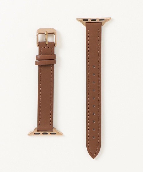 CALIFORNIA OUTFITTERS(カリフォルニア アウトフィッターズ)の「3-9B35 Apple Watch Band アップルウォッチ バンド レザー スリム ベルト 38mm 40mm 41mm(デジタル腕時計・レディース・ブラック×シルバー/ブラウン系1/ブラウン系2/ブラック×ゴールド・38/41)」の20枚目の写真