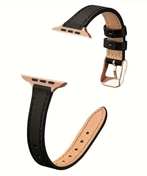 CALIFORNIA OUTFITTERS(カリフォルニア アウトフィッターズ)の「3-9B35 Apple Watch Band アップルウォッチ バンド レザー スリム ベルト 38mm 40mm 41mm(デジタル腕時計・レディース・ブラック×シルバー/ブラウン系1/ブラウン系2/ブラック×ゴールド・38/41)」の19枚目の写真