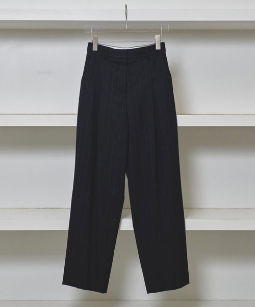 Todayful ストライプタックパンツ TODAYFUL Stripe Tuck Trousers ストライプタックトラウザーズ