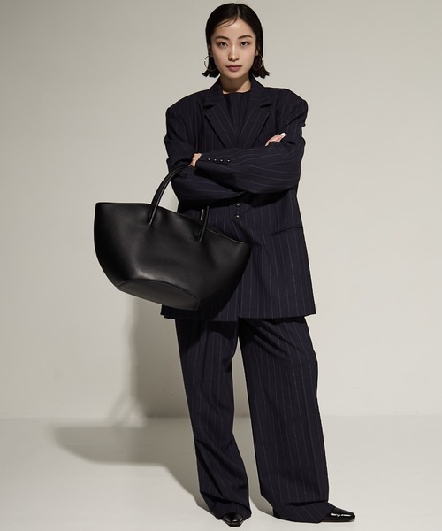 TODAYFUL/トゥデイフル】Stripe Tuck Trousers/ストライプタック