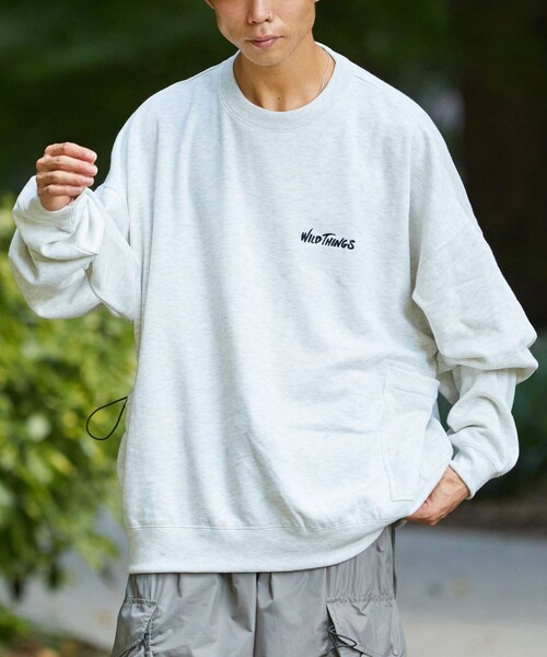 超スペシャル 良フェード ビックシルエット ゆるだぼ 一点物 ホワイトタグ セール】限定展開 WILD THINGS×FREAK'S STORE /ワイルドシングス