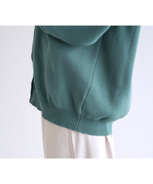 reca（レカ）の「ダンボールニットカーディガン（カーディガン/ボレロ・レディース・アイボリー/ブラック/イエロー/グリーン・M）」の20枚目の写真