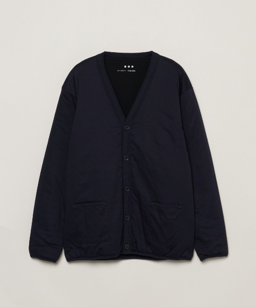 three dots(スリードッツ)の「レオ リバーシブル パデッドカーディガン(カーディガン/ボレロ・メンズ・ブルー系その他/ホワイト系その他・MEDIUM/SMALL/LARGE)」の6枚目の写真