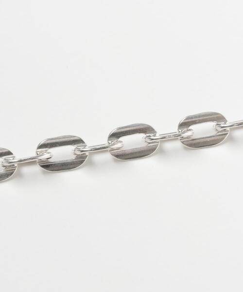 SMELLY(スメリー)の「SMELLY so’ oval chain bracelet(ブレスレット・レディース・シルバー・-)」の6枚目の写真