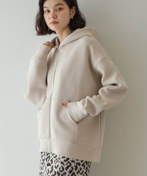 セール】ダブルZIPパーカー【洗濯機洗い可】（パーカー）｜OPAQUE.CLIP