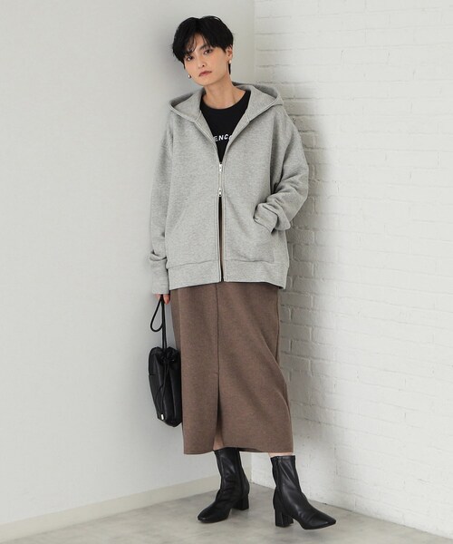 セール】ダブルZIPパーカー【洗濯機洗い可】（パーカー）｜OPAQUE.CLIP