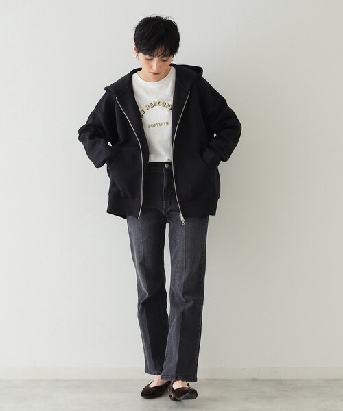 セール】ダブルZIPパーカー【洗濯機洗い可】（パーカー）｜OPAQUE.CLIP