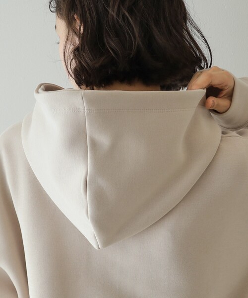 OPAQUE.CLIP（オペークドットクリップ）の「◆ダブルZIPパーカー【洗濯機洗い可】（パーカー・レディース・グレー/ブラック/ライトベージュ・38/40/42）」の20枚目の写真