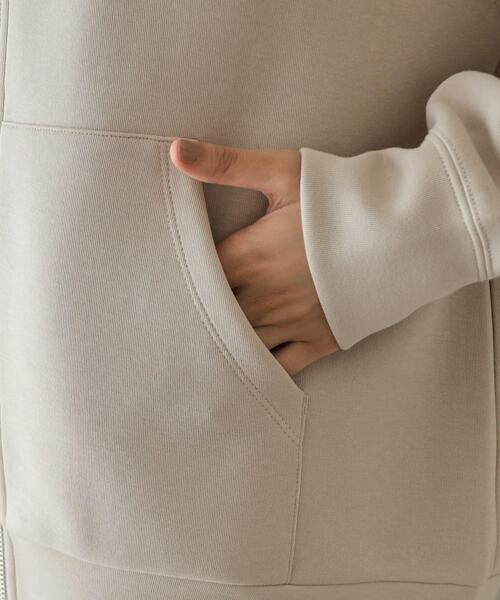 セール】ダブルZIPパーカー【洗濯機洗い可】（パーカー）｜OPAQUE.CLIP