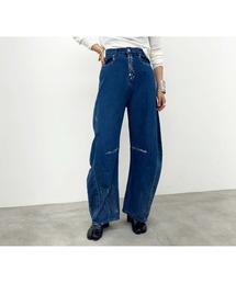 Hello I am "MARC"（ハローアイアムマール）の「10onzペイントカーブデニム（デニムパンツ）」