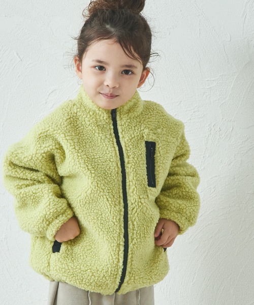 リンクコーデ】ボアジップブルゾン（ブルゾン）｜pairmanon