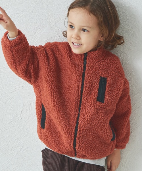 BLAMINK ボアブルゾン　ジップブルゾン　38 BLAMINK ボアブルゾン ジップブルゾン 38 BLAMINK ボアブルゾン ジップ