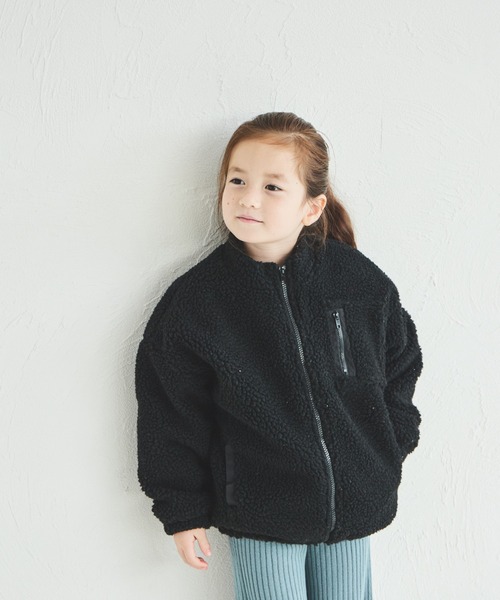 リンクコーデ】ボアジップブルゾン（ブルゾン）｜pairmanon