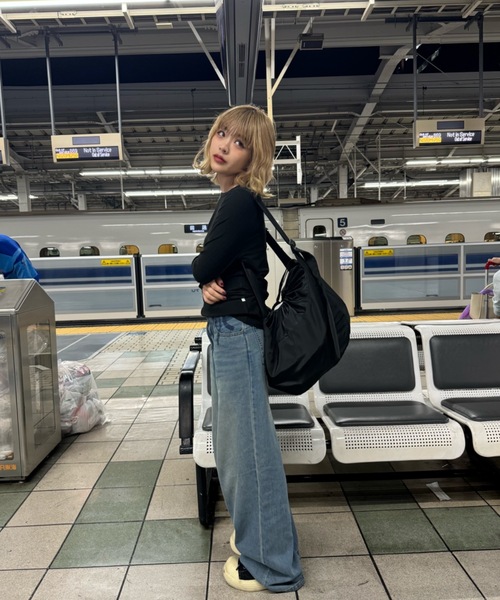 shesame(シーセム)の「shadow print denim(デニムパンツ・レディース・インディゴブルー/ブルー・MEDIUM/LARGE)」の20枚目の写真