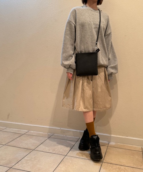NOLITA LABORATORY（ノリータラボラトリー）の「【 NOLITA / ノリータ 】ゆったりはける シンプル ギャザー スカート（スカート・レディース・ブラック/ベージュ/ブルー・MEDIUM/LARGE）」の7枚目の写真