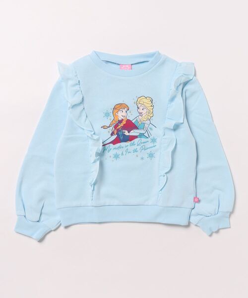 ディズニー プリンセス / フリル裏起毛トレーナー 9989K