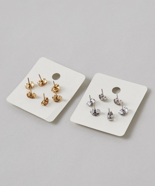 ciite' surgical stainless(シーテサージカルステンレス)の「【 金属アレルギー対応 】 3set pierce / ピアス3セット サージカルステンレス (両耳用)(ピアス(両耳用)・レディース・シルバー/ゴールド・FREE)」の19枚目の写真