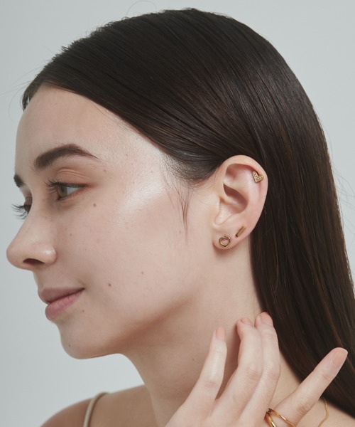 ciite' surgical stainless(シーテサージカルステンレス)の「【 金属アレルギー対応 】 3set pierce / ピアス3セット サージカルステンレス (両耳用)(ピアス(両耳用)・レディース・シルバー/ゴールド・FREE)」の5枚目の写真