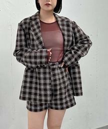 archives | 【ＳＥＴＵＰ対応】ラメチェックテーラードジャケット(テーラードジャケット)