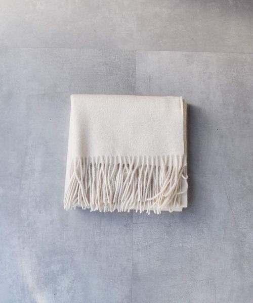 PICCIN（ピッチン）の「■HAND WASHABLE ■ウール100ストール（ストール/ショール・レディース・ベージュ/パープル系その他/アイボリー/イエロー/ブラック系その他・FREE）」の12枚目の写真