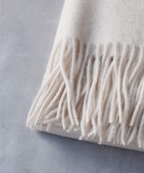 PICCIN（ピッチン）の「■HAND WASHABLE ■ウール100ストール（ストール/ショール・レディース・ベージュ/パープル系その他/アイボリー/イエロー/ブラック系その他・FREE）」の13枚目の写真