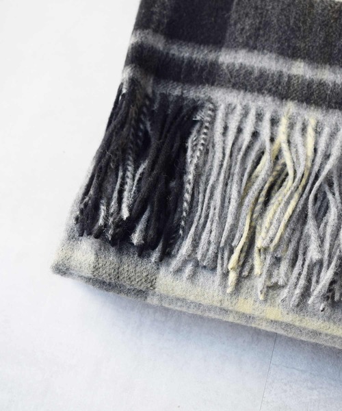 PICCIN（ピッチン）の「■HAND WASHABLE ■ウール100ストール（ストール/ショール・レディース・ベージュ/パープル系その他/アイボリー/イエロー/ブラック系その他・FREE）」の21枚目の写真