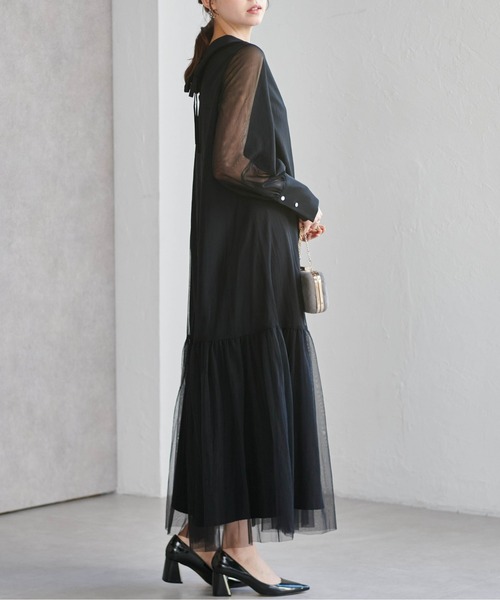 チュールティアードワンピース（ワンピース）｜RANAN（ラナン）