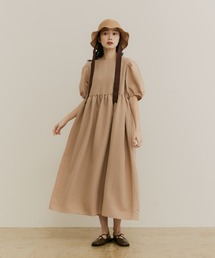 完売品 入手困難 新品 moi tytto 袖取り外しワンピース ベージュ
