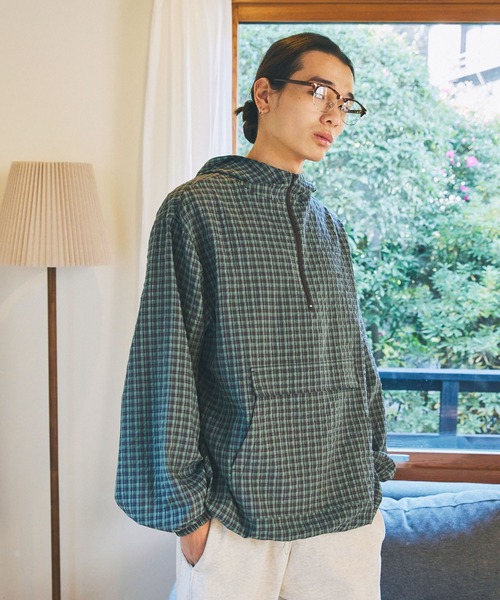 DESCENTE 刺繍ロゴ アノラックパーカー グローブ付スノーセットアップ DANG SNOW スノーウェア Dang Shades ダン シェイティーズ