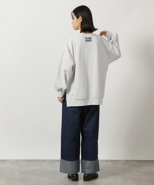 LAKOLE（ラコレ）の「ラメロールアップデニム / 289411（デニムパンツ・レディース・インディゴブルー/ブラック・MEDIUM/SMALL）」の22枚目の写真