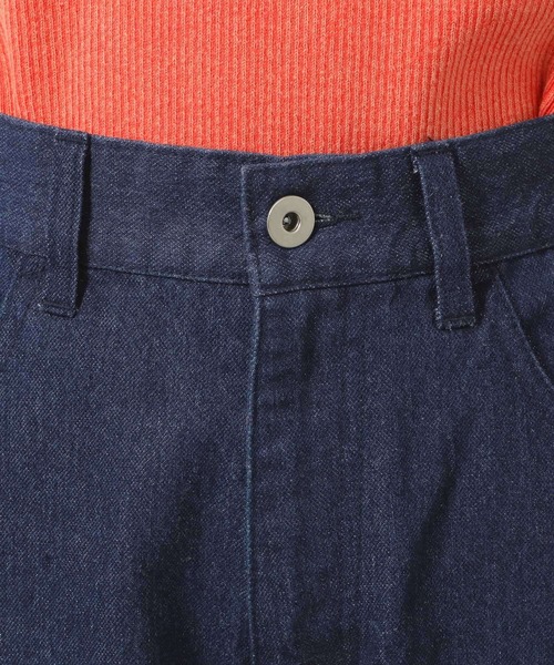 LAKOLE（ラコレ）の「ラメロールアップデニム / 289411（デニムパンツ・レディース・インディゴブルー/ブラック・MEDIUM/SMALL）」の12枚目の写真