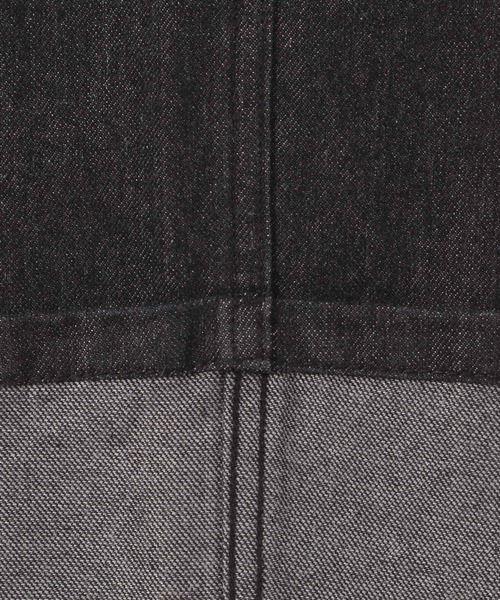 LAKOLE（ラコレ）の「ラメロールアップデニム / 289411（デニムパンツ・レディース・インディゴブルー/ブラック・MEDIUM/SMALL）」の8枚目の写真