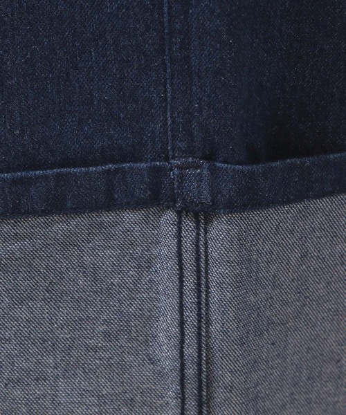 LAKOLE（ラコレ）の「ラメロールアップデニム / 289411（デニムパンツ・レディース・インディゴブルー/ブラック・MEDIUM/SMALL）」の9枚目の写真