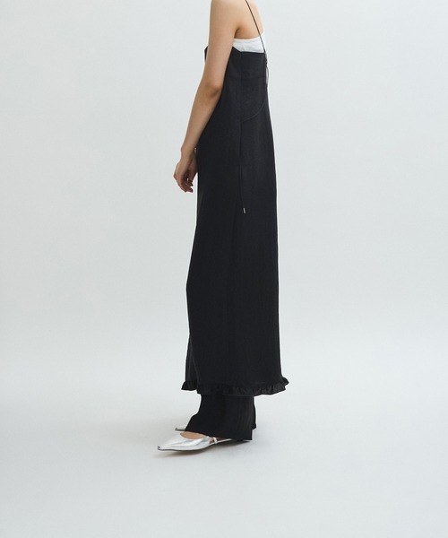 新品✨ADAM ET ROPE' 【サステナブル】ビスチェキャミワンピース ADAM ET ROPE'（アダムエロペ）の「【サステナブル】ビスチェ