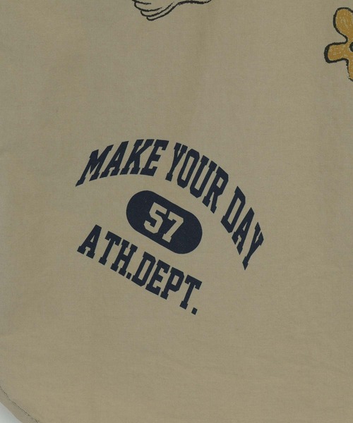 MAKE YOUR DAY（メイクユアデイ）の「ラクガキプリント半袖シャツ■150.160cm（シャツ/ブラウス・キッズ・サックスブルー/ベージュ・150/160）」の14枚目の写真