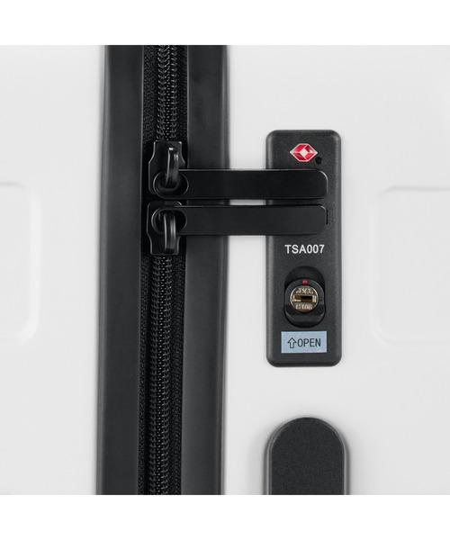 無印良品(ムジルシリョウヒン)の「バーを自由に調節できる ハードキャリーケース(36L)(スーツケース/キャリーバッグ・レディース・オフホワイト/カーキ/ブラック/グレー・FREE)」の8枚目の写真