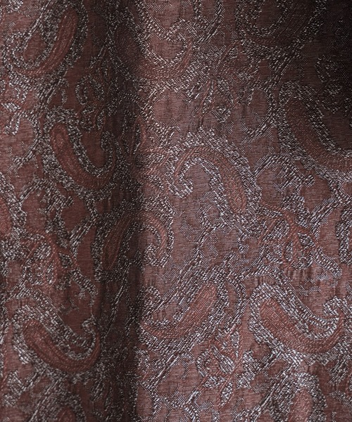 MEN'S BIGI（メンズビギ）の「ペイズリージャガード七分袖シャツ（シャツ/ブラウス・メンズ・サックスブルー/ボルドー/ネイビー・01/02/03/04）」の16枚目の写真