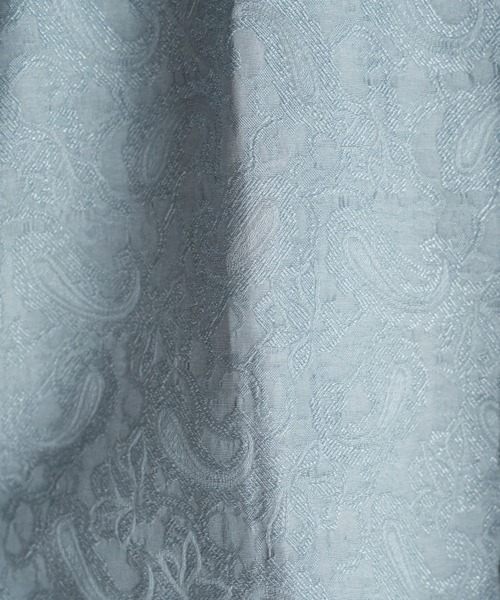 MEN'S BIGI（メンズビギ）の「ペイズリージャガード七分袖シャツ（シャツ/ブラウス・メンズ・サックスブルー/ボルドー/ネイビー・01/02/03/04）」の17枚目の写真