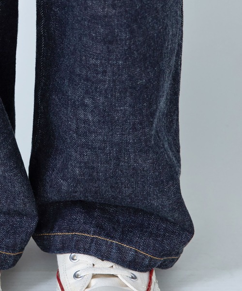 PAR ICI(パーリッシィ)の「デニム/ダック オーバーオール(サロペット/オーバーオール・レディース・ネイビー/ブラウン・FREE)」の11枚目の写真